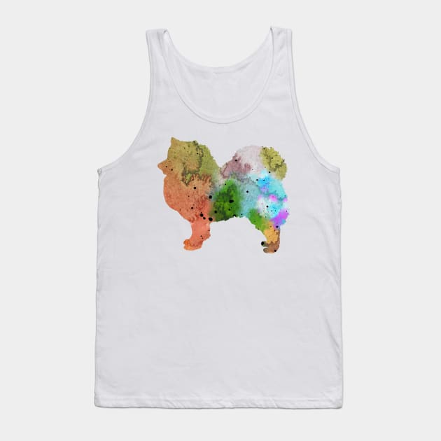 American Eskimo Tank Top by RosaliArt